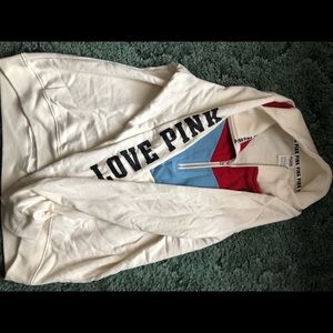 Large Victoria secret Quarter zip